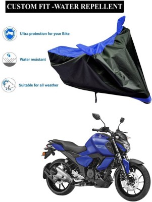 PAGORA Waterproof Two Wheeler Cover for Yamaha(FZ-S Fi Version 3.0, Blue)