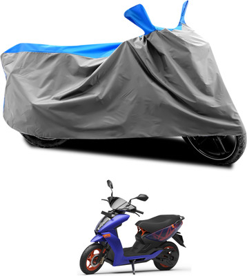 CODOKI Waterproof Two Wheeler Cover for Ather(450, Grey, Blue)