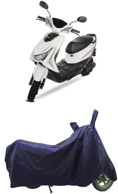 Coxtor Waterproof Two Wheeler Cover for Ampere(Reo Elite BS6, Blue)