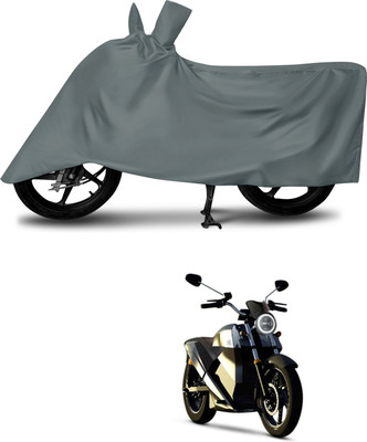 DeepShakshi AUTOMOTIVE Waterproof Two Wheeler Cover for Universal For Bike(Grey)