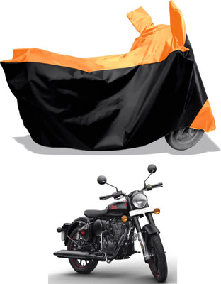 Amexride Two Wheeler Cover for Royal Enfield(350 BS6, Multicolor)