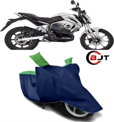 BHAGAT JI TRADER Waterproof Two Wheeler Cover for Revolt(Green)
