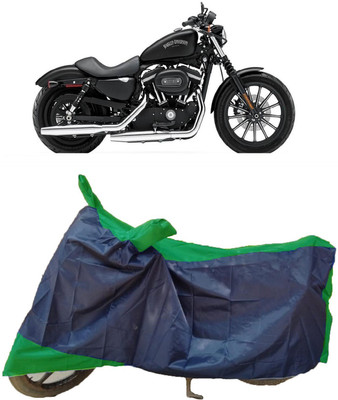 ANTOFY Two Wheeler Cover for Harley Davidson(Iron 883, Multicolor)
