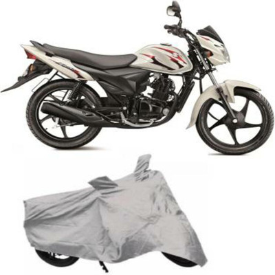 HMS Two Wheeler Cover for Suzuki(Hayate, Silver)