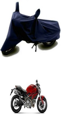 RAAMKM Two Wheeler Cover for TVS, Bajaj, Hero, Honda, KTM(790 Duke BS6, Blue)