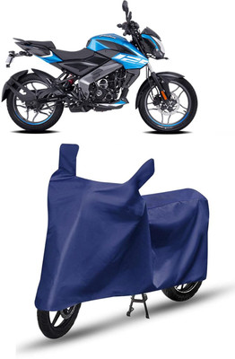KEDIT Two Wheeler Cover for Bajaj(Pulsar NS125, Blue)