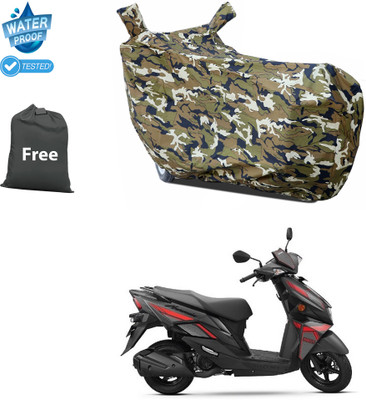 GOSHIV-car and bike accessories Waterproof Two Wheeler Cover for Suzuki(Avenis 125, Yellow)