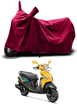 KEDIT Two Wheeler Cover for Universal For Bike(Pleasure, Maroon)