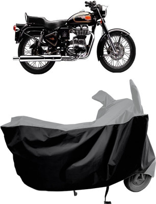 Amexride Two Wheeler Cover for Royal Enfield(Bullet 350 Twinspark, Multicolor)