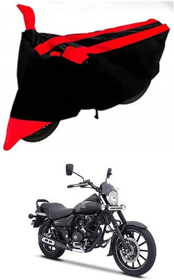 AutoGalaxy Waterproof Two Wheeler Cover for Bajaj(Avenger Street 160, Red, Black)