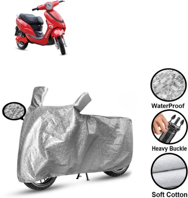 CODOKI Waterproof Two Wheeler Cover for Hero(Electric Photon BS6, Silver)