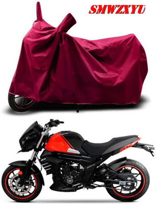 smwzxyu Waterproof Two Wheeler Cover for Mahindra(MOJO XT 300, Maroon)