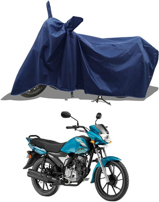 KEDIT Two Wheeler Cover for Yamaha(Saluto RX BS6, Blue)