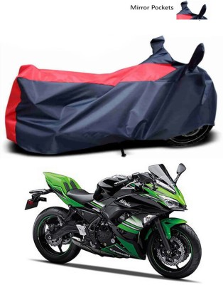 Ascension Two Wheeler Cover for Kawasaki(Ninja 650, Blue, Red)