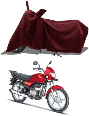 DeepShakshi AUTOMOTIVE Waterproof Two Wheeler Cover for Hero(Glamour FI, Maroon)