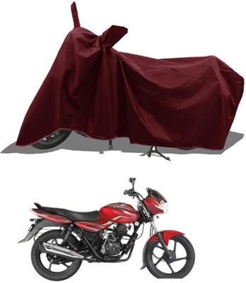 DeepShakshi AUTOMOTIVE Waterproof Two Wheeler Cover for Bajaj(Discover 100 DTS-i, Maroon)