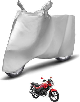 Caronix Waterproof Two Wheeler Cover for Hero(Passion Xpro, Silver)