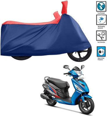 CODOKI Waterproof Two Wheeler Cover for Hero(Maestro Electric, Red)