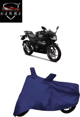 J S R Waterproof Two Wheeler Cover for Suzuki(Gixxer SF, Blue)