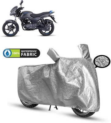 CODOKI Waterproof Two Wheeler Cover for Bajaj(Pulsar 125 Neon BS6, Silver)