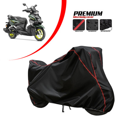 PAGORA Waterproof Two Wheeler Cover for Yamaha(Ray ZR, Black)