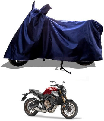 KEDIT Two Wheeler Cover for Honda(CBR 600 RR, Blue)