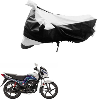 MMSSTAR Waterproof Two Wheeler Cover for Hero(Splendor NXG, Black, Blue)