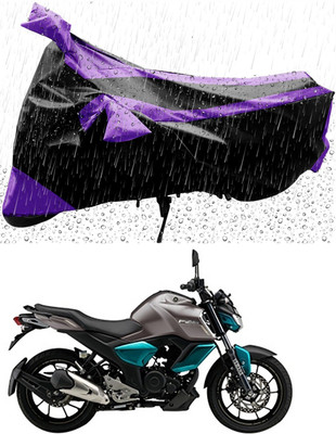 MWBB Waterproof Two Wheeler Cover for Yamaha(FZ S V3, Black)