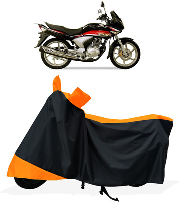 Tricway Two Wheeler Cover for Honda(CBF150, Orange)