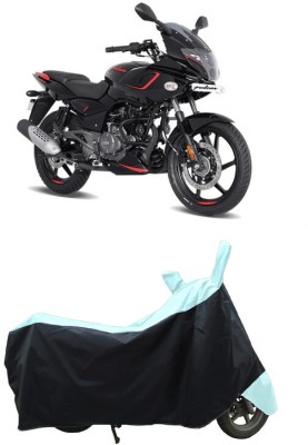 Coxtor Waterproof Two Wheeler Cover for Bajaj(Pulsar 180F, White)