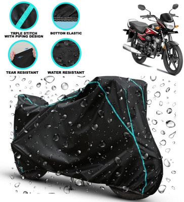 kerwa Waterproof Two Wheeler Cover for Honda(CB Shine, Black)