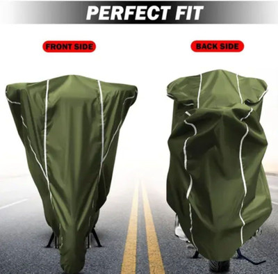 OliverX Waterproof Two Wheeler Cover for TVS(Ntorq 125, Green)