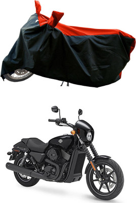 DeepShakshi AUTOMOTIVE Waterproof Two Wheeler Cover for Harley Davidson(Street 750, Red)