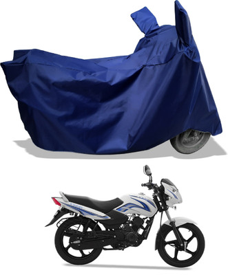 Amexride Two Wheeler Cover for TVS(Sport KS BS6, Blue)