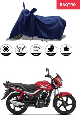 SK AUTO Waterproof Two Wheeler Cover for TVS(Star City, Blue)