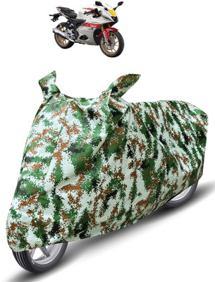 Auto Hub Waterproof Two Wheeler Cover for Yamaha(R15, Green)