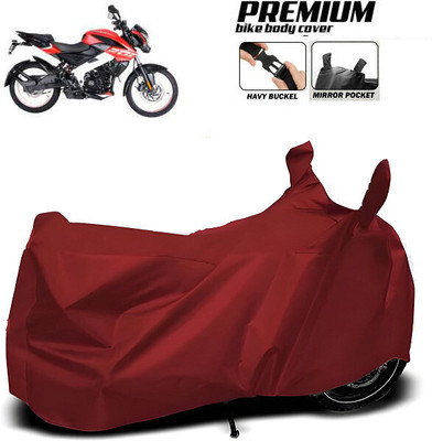 SK AUTO Waterproof Two Wheeler Cover for Hero, Honda, Bajaj, TVS, Suzuki(Maroon)