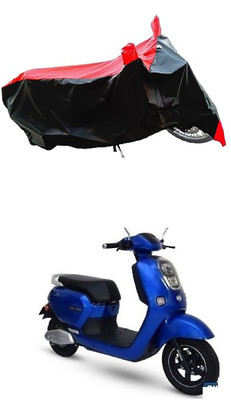 VESMEI Two Wheeler Cover for Okinawa(Lite, Red)