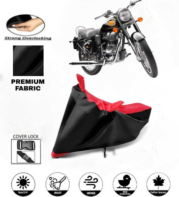 AutoGalaxy Waterproof Two Wheeler Cover for Royal Enfield(Standardv BS6, Red)