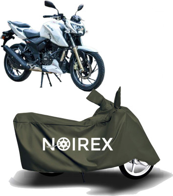 NOIREX Two Wheeler Cover for TVS(Apache RTR 200 4V, Green)
