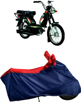 rakku Waterproof Two Wheeler Cover for TVS(XL Super, Blue, Red)