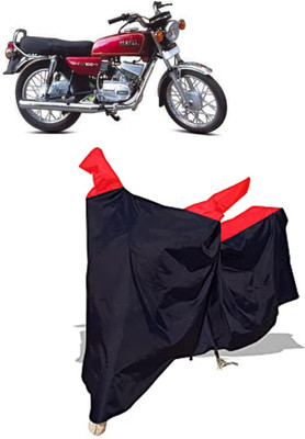 Amexride Two Wheeler Cover for Yamaha(RX 100, Black, Red)