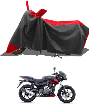 KEDIT Two Wheeler Cover for Universal For Bike(Pulsar, Red, Black)