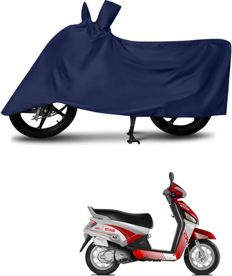 MMSSTAR Waterproof Two Wheeler Cover for Mahindra(Gusto Electric, Blue)