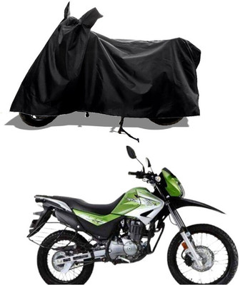 GROFATIK Two Wheeler Cover for Hero(Impulse, Black)
