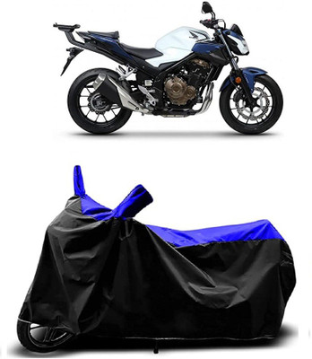 VESMEI Two Wheeler Cover for Honda(CB500F, Blue)