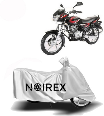 NOIREX Two Wheeler Cover for Bajaj(Discover 100 DTS-i, Silver)