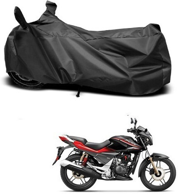 DeepShakshi AUTOMOTIVE Waterproof Two Wheeler Cover for Honda(CBZ Extreme, Black)