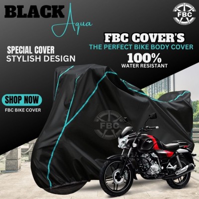 OliverX Waterproof Two Wheeler Cover for Bajaj(V15, Black)