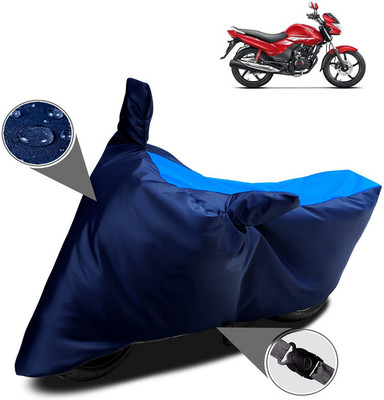 THE REAL ARV Waterproof Two Wheeler Cover for Hero(Achiever, Blue)